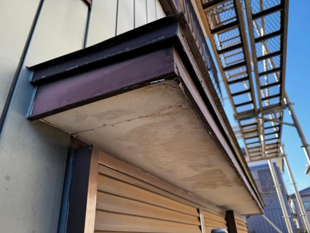 杉戸町　軒天カバー工事